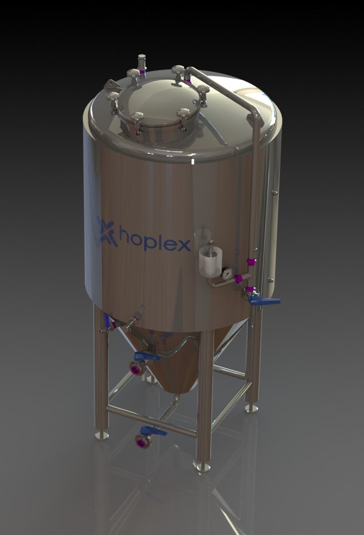 Unitank Capacity Unitank Fermenting Vessel, 2.5BBL Capacity (412Lt) – Hoplex