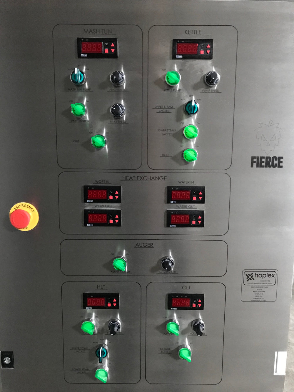 Control Panel - Brewhouse
